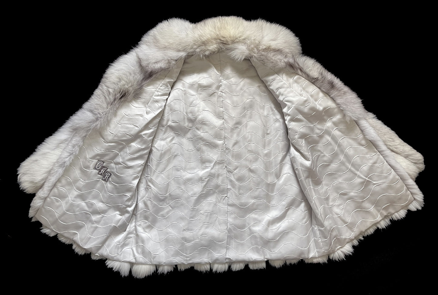 Beautiful Norwegian Fox Fur Coat Jacket
