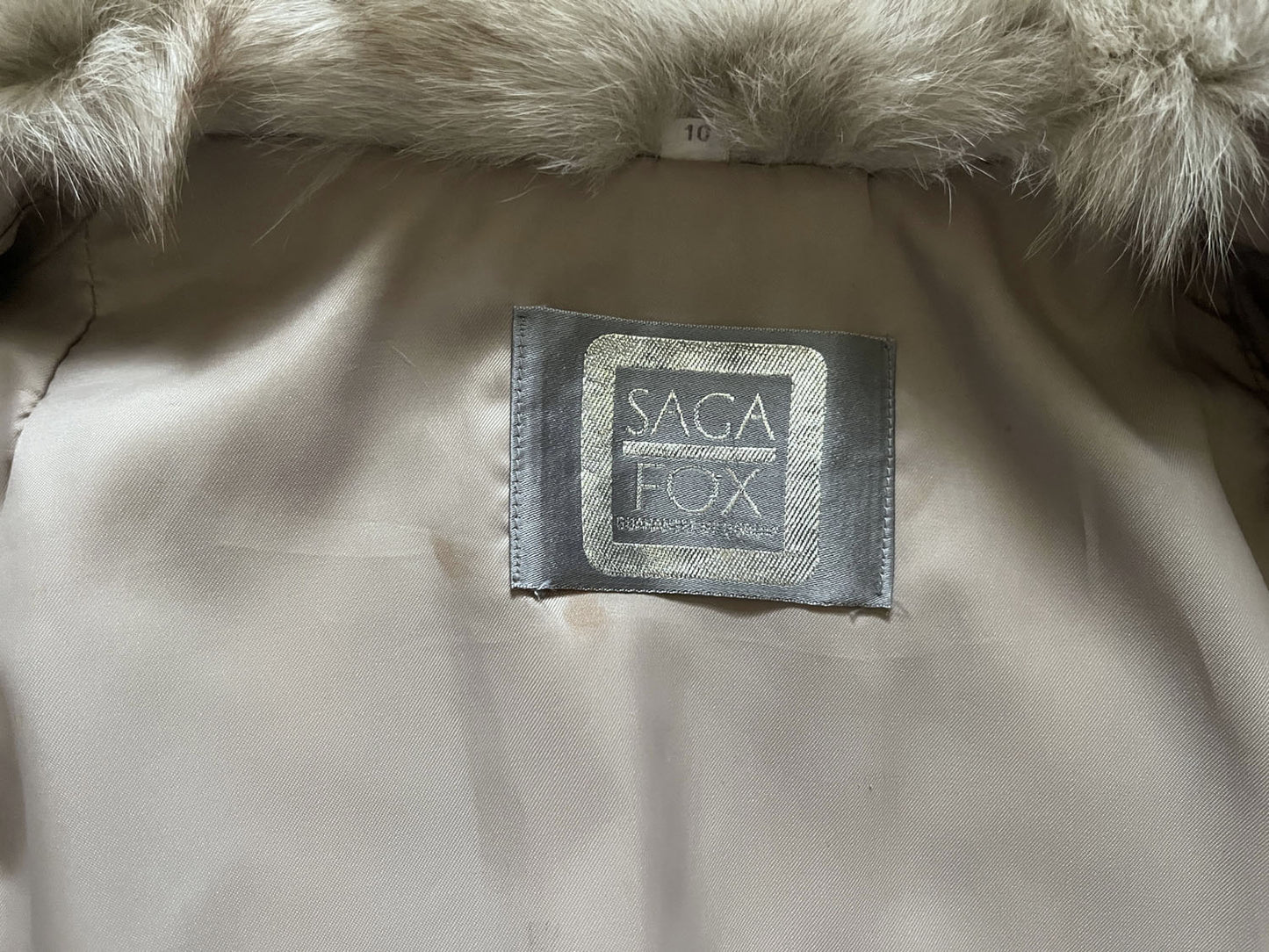SAGA Furs Norwegian Fox Coat