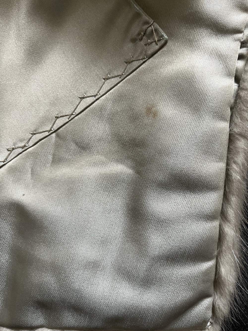 Sapphire Mink Fur Stole
