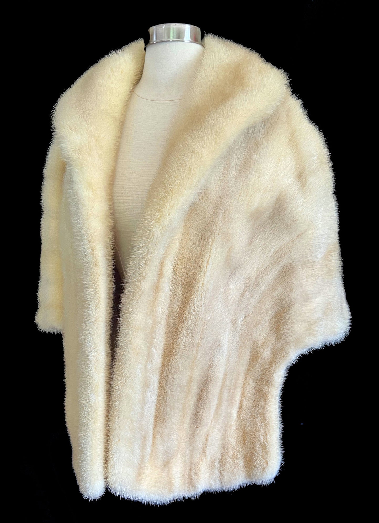 Blonde Mink Fur Stole