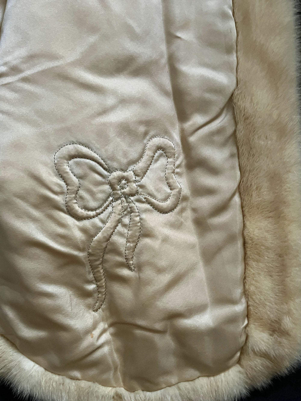 Blonde Mink Fur Stole