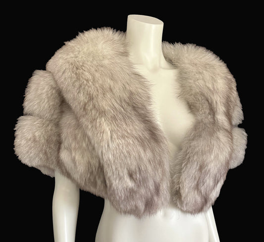 Norwegian Fox Fur Stole Cape