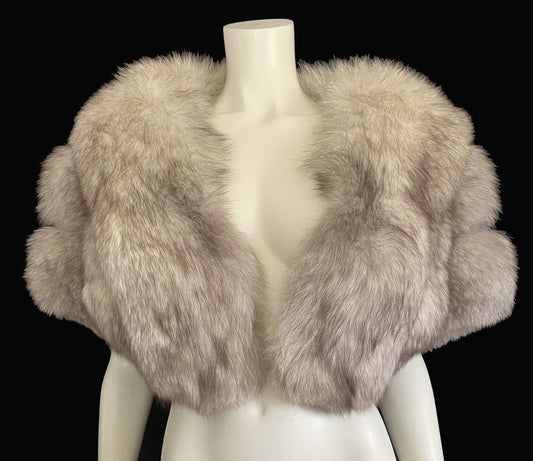 Norwegian Fox Fur Stole Cape