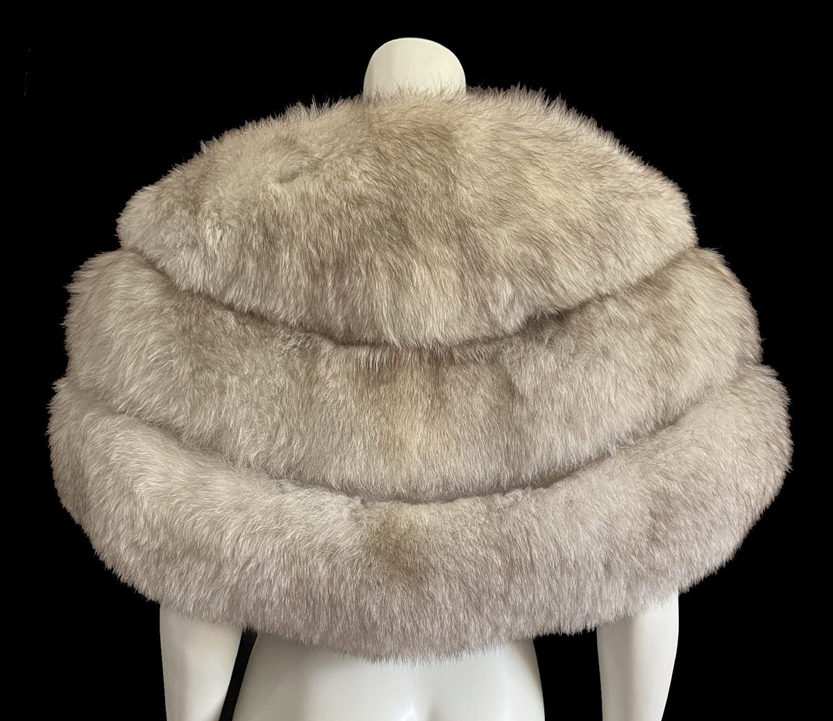 Norwegian Fox Fur Stole Cape