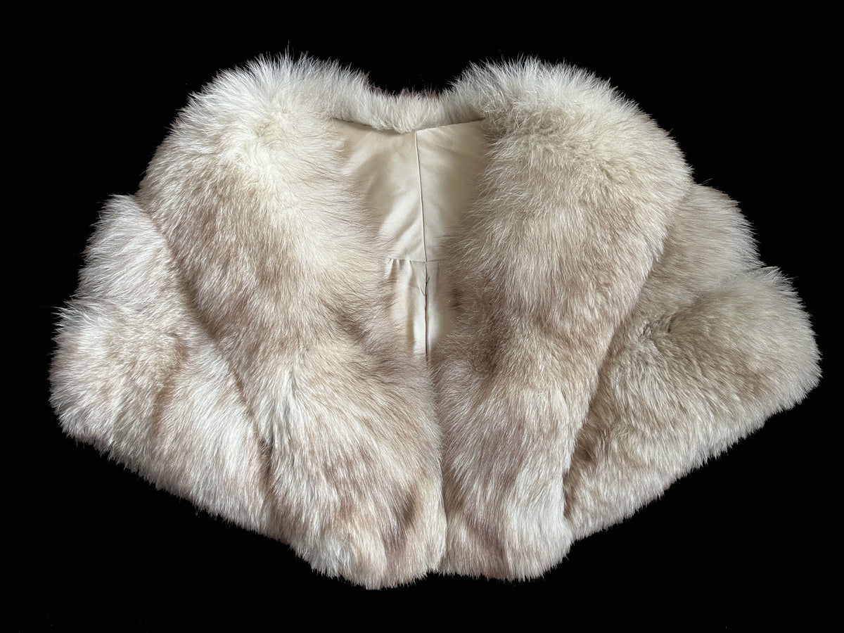 Norwegian Fox Fur Stole Cape
