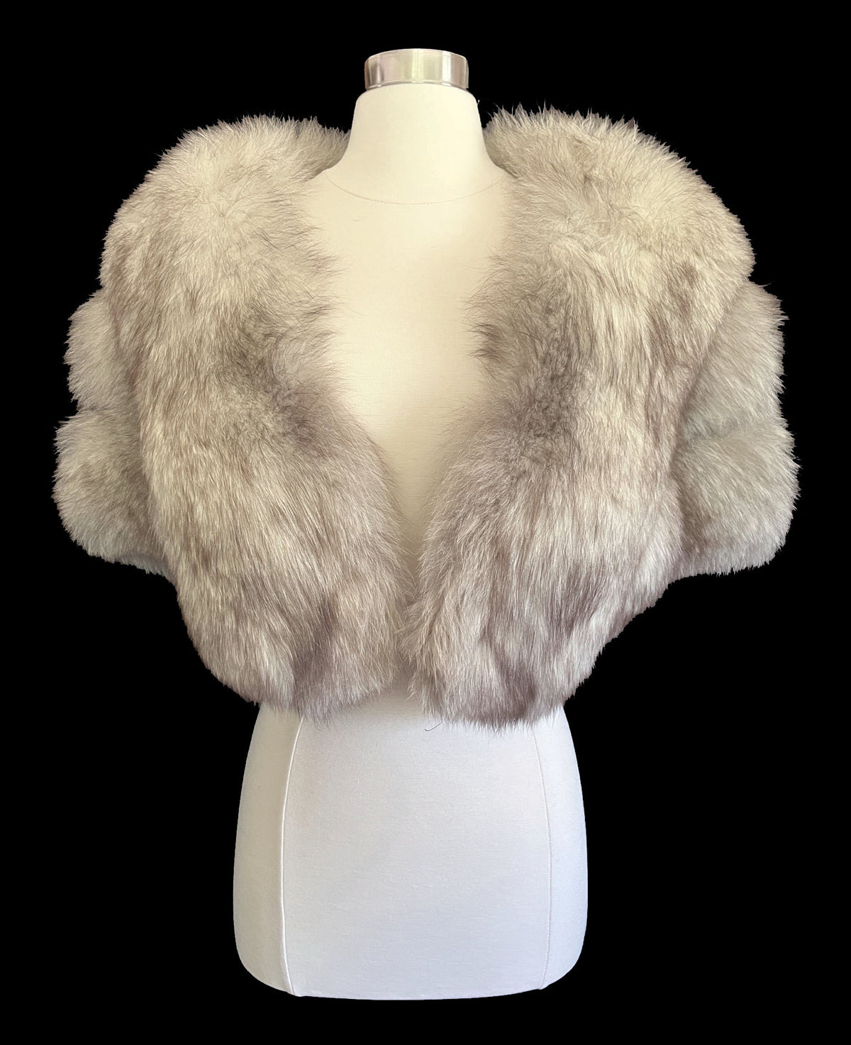 Norwegian Fox Fur Stole Cape