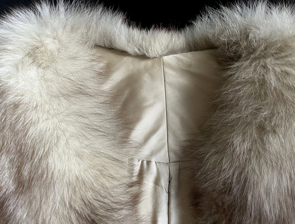 Norwegian Fox Fur Stole Cape