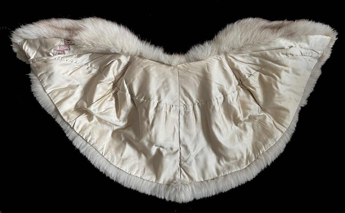 Norwegian Fox Fur Stole Cape