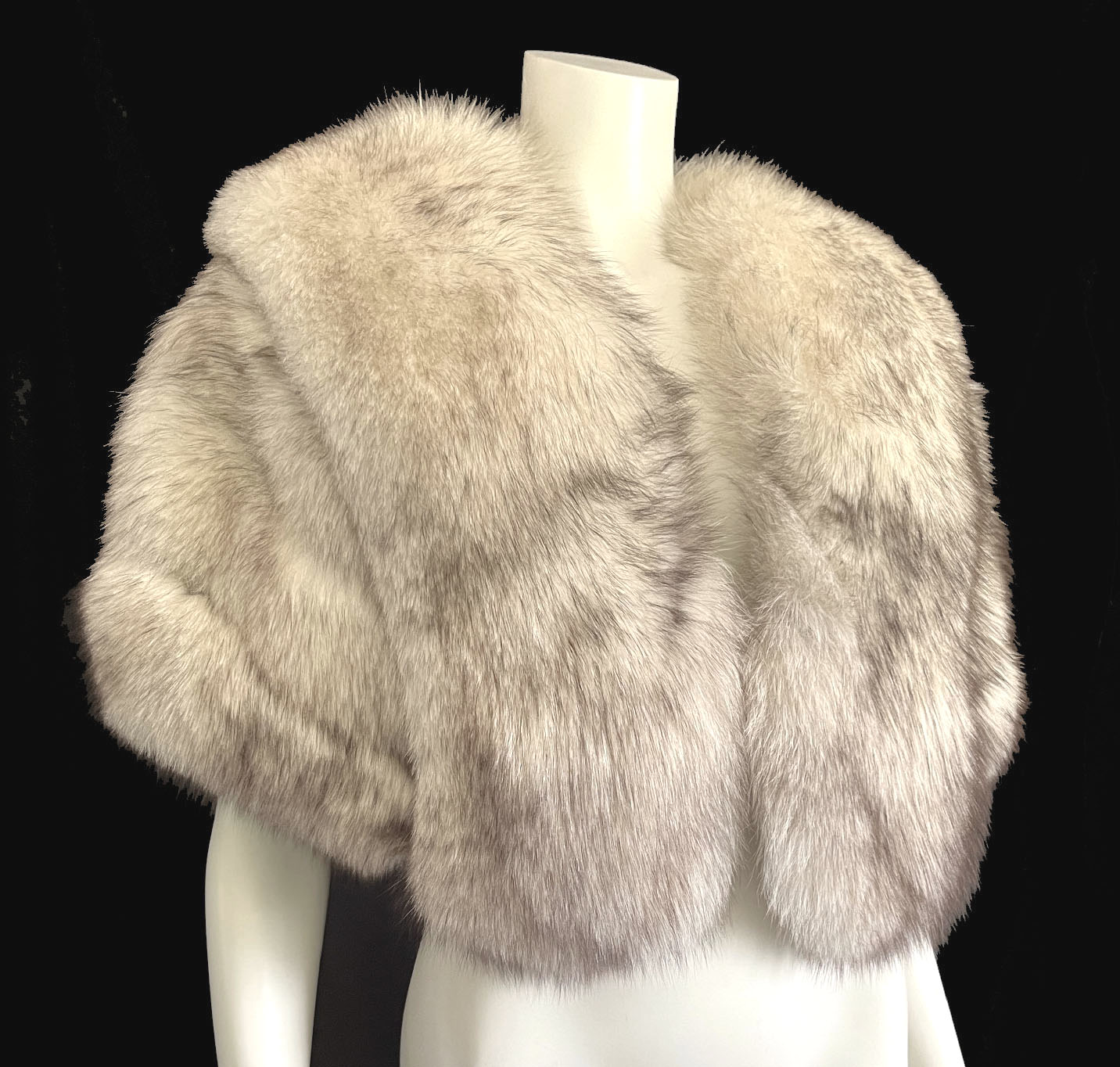 Norwegian Fox Fur Cape Stole