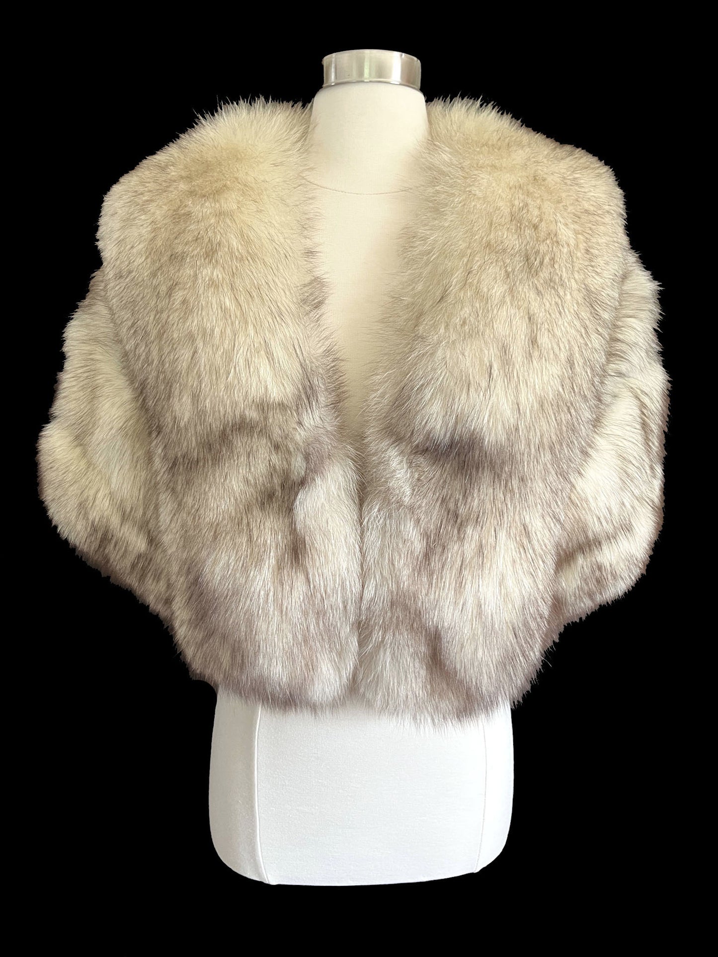 Norwegian Fox Fur Cape Stole