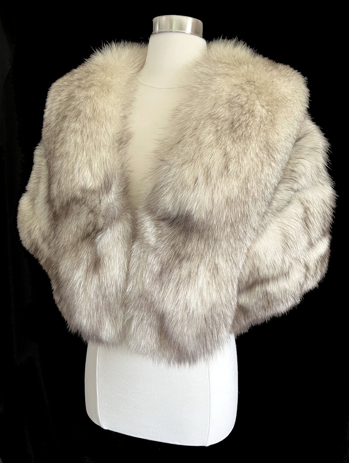 Norwegian Fox Fur Cape Stole
