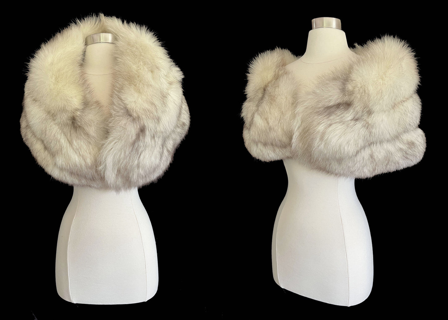Norwegian Fox Fur 3-Tier Stole