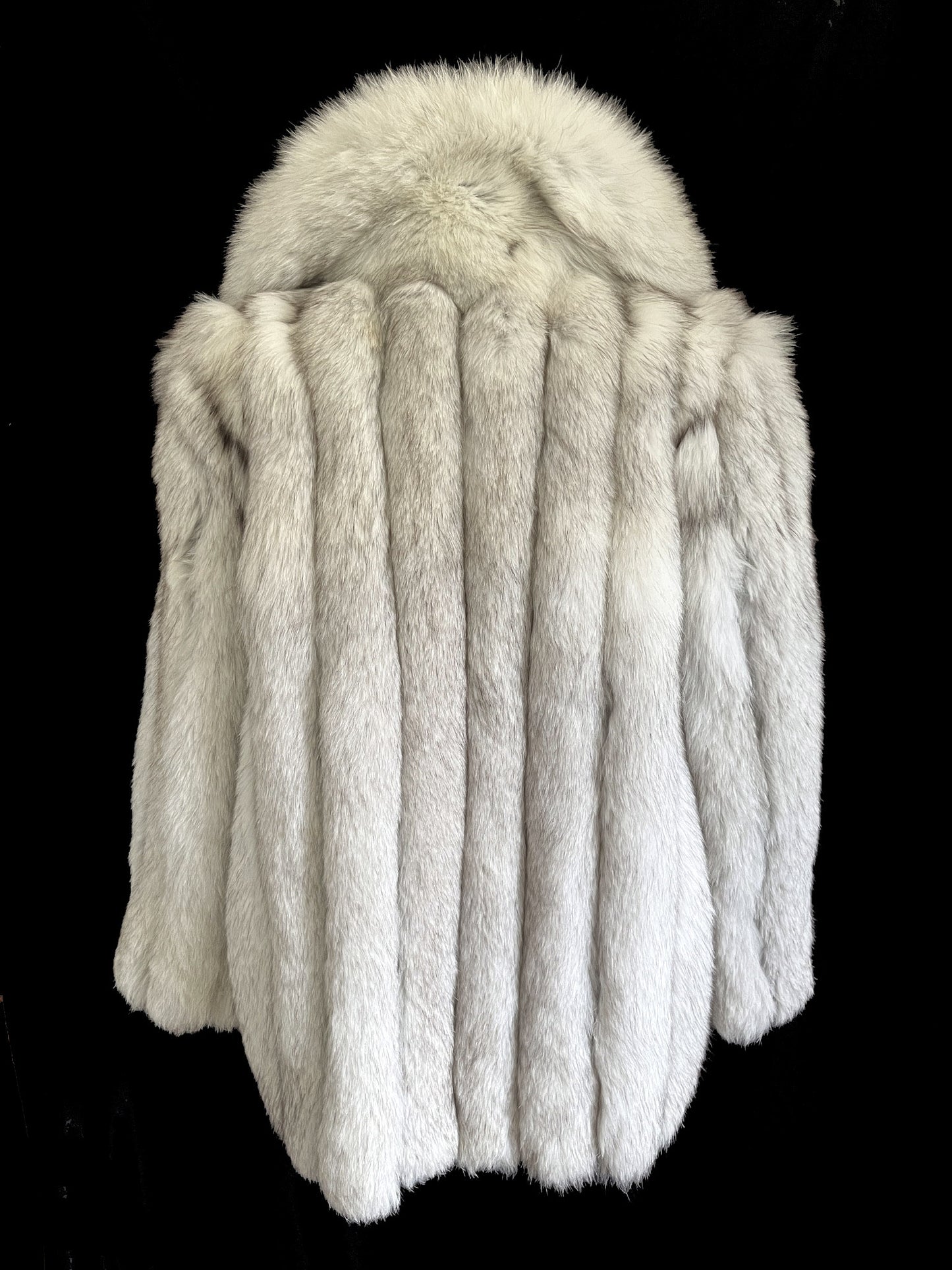Beautiful Norwegian Fox Fur Coat Jacket