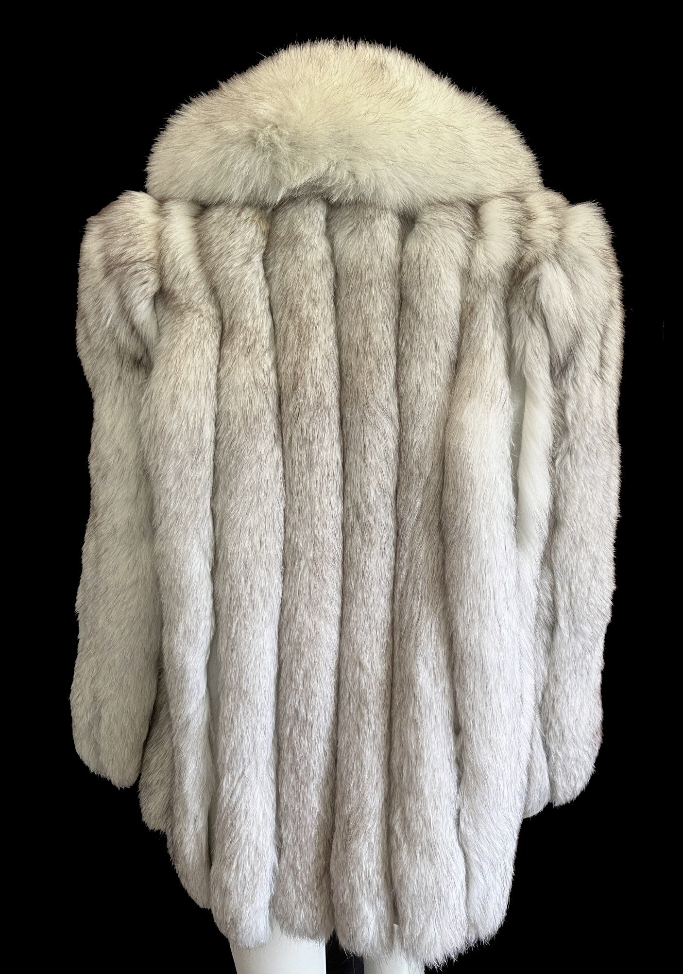 Beautiful Norwegian Fox Fur Coat Jacket