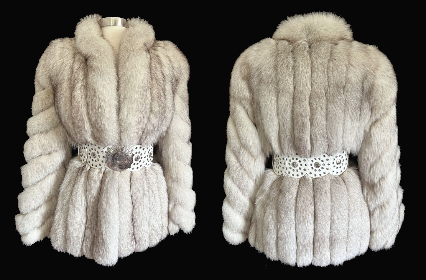 SAGA Furs Norwegian Fox Coat