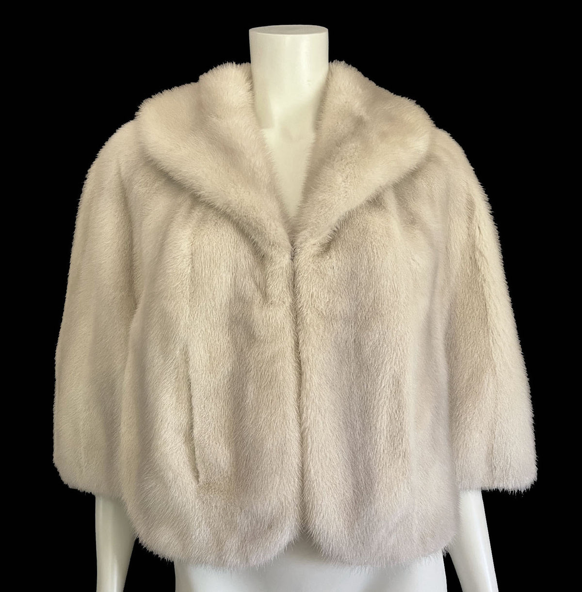Azurene Mink Fur Cape Stole