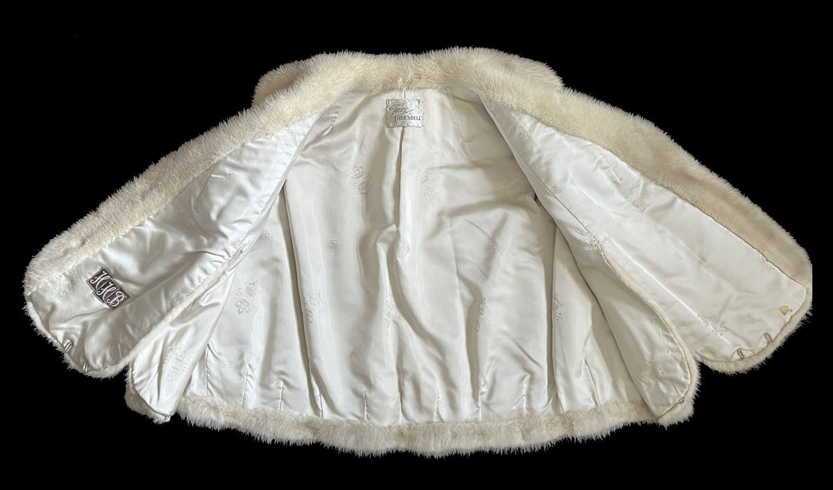 Azurene Mink Fur Cape Stole