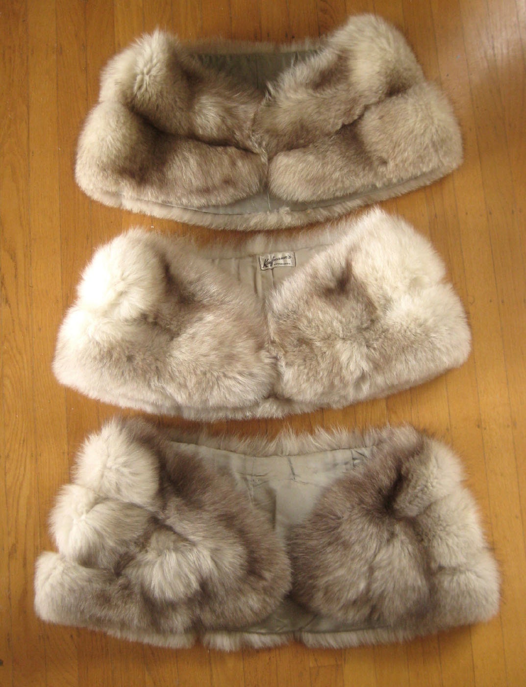 Wedding fur stoles, Gift for bridesmaid & bride, Bridal cape, Real vintage fur coat, Mink or fox fur shawl bolero jacket, Custom order