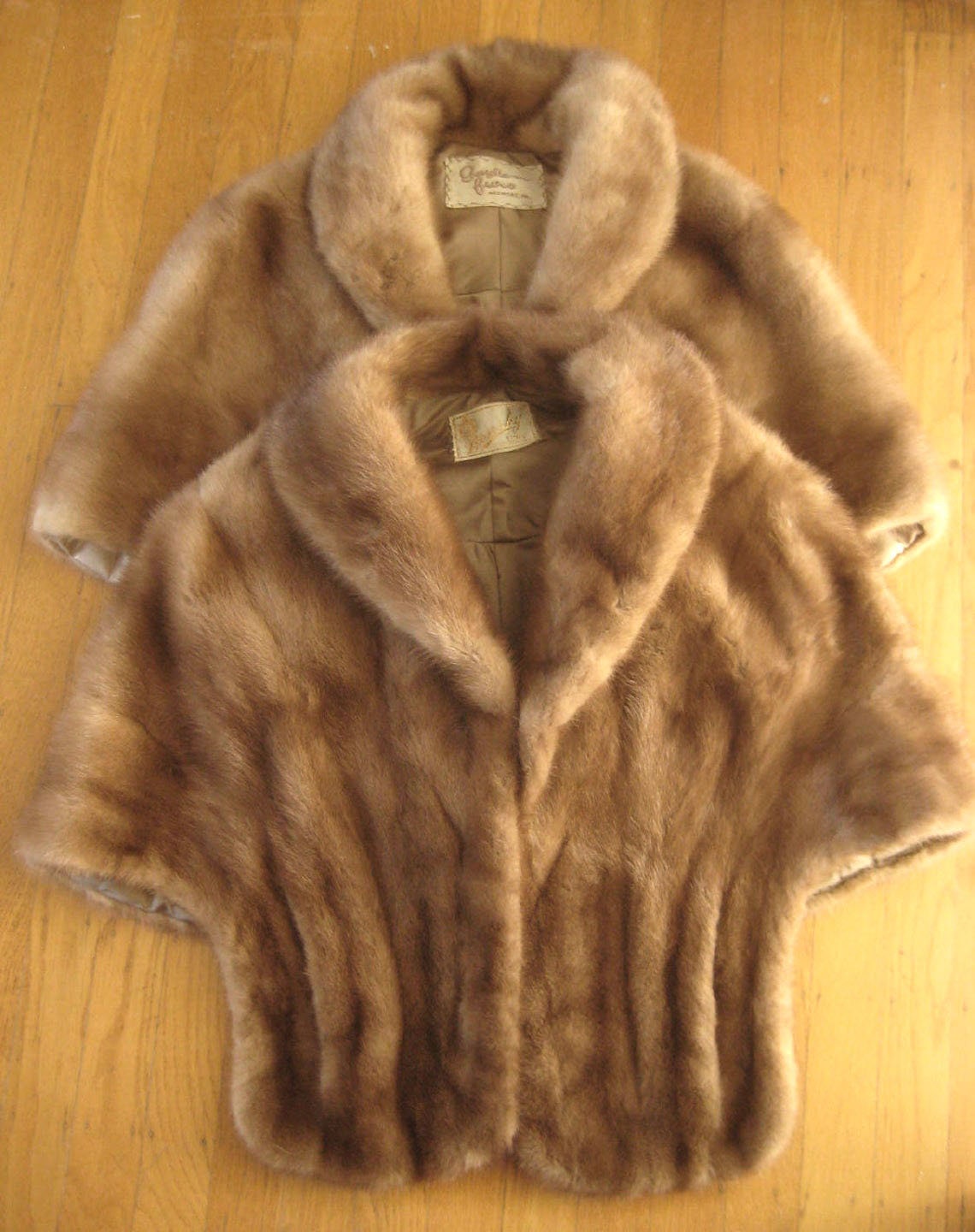 Beautiful mink or fox fur stoles for your wedding, Custom order, Bride bridesmaid gift shawl, Bridal cape jacket, Real vintage fur coat