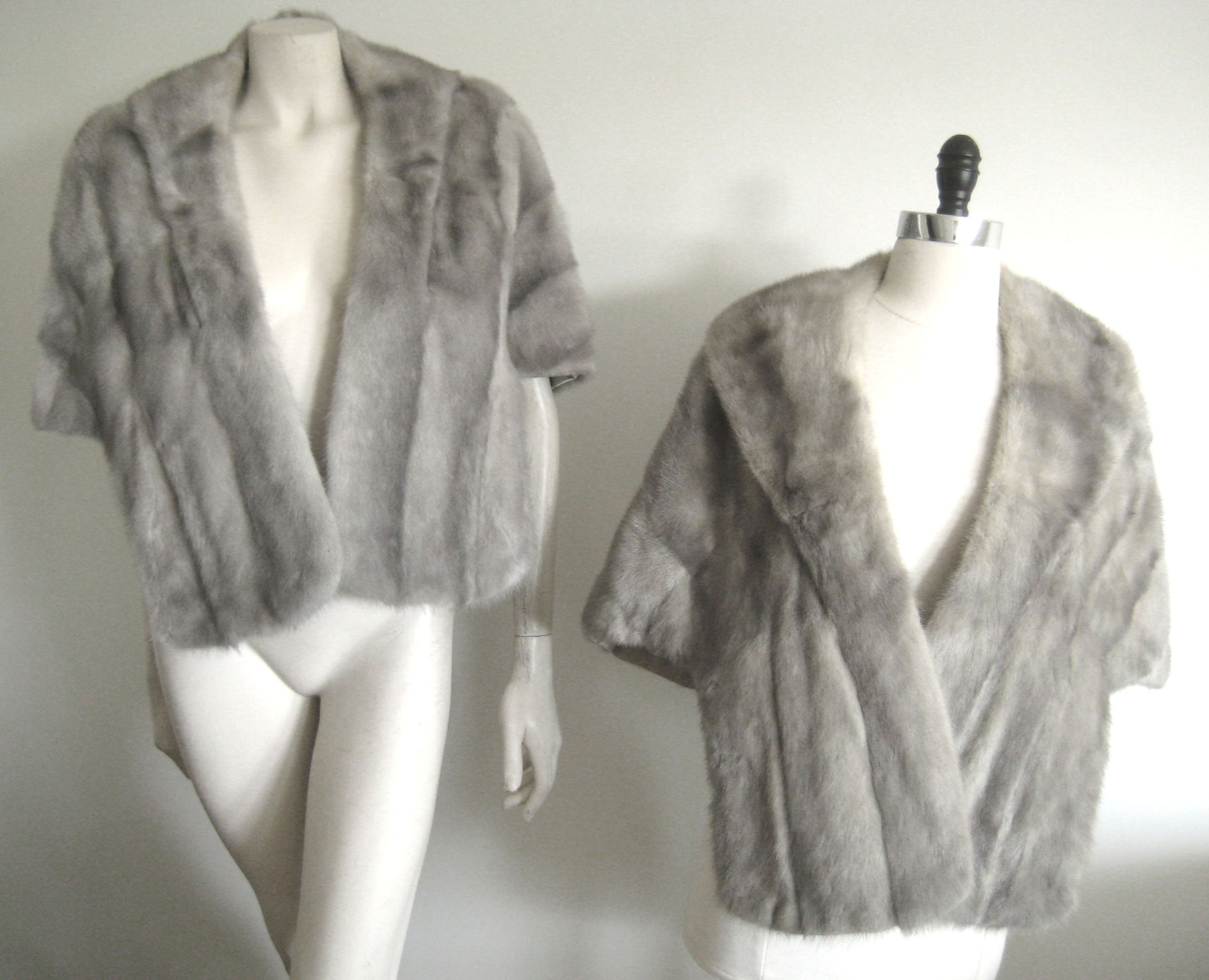 Beautiful mink or fox fur stoles for your wedding, Custom order, Bride bridesmaid gift shawl, Bridal cape jacket, Real vintage fur coat