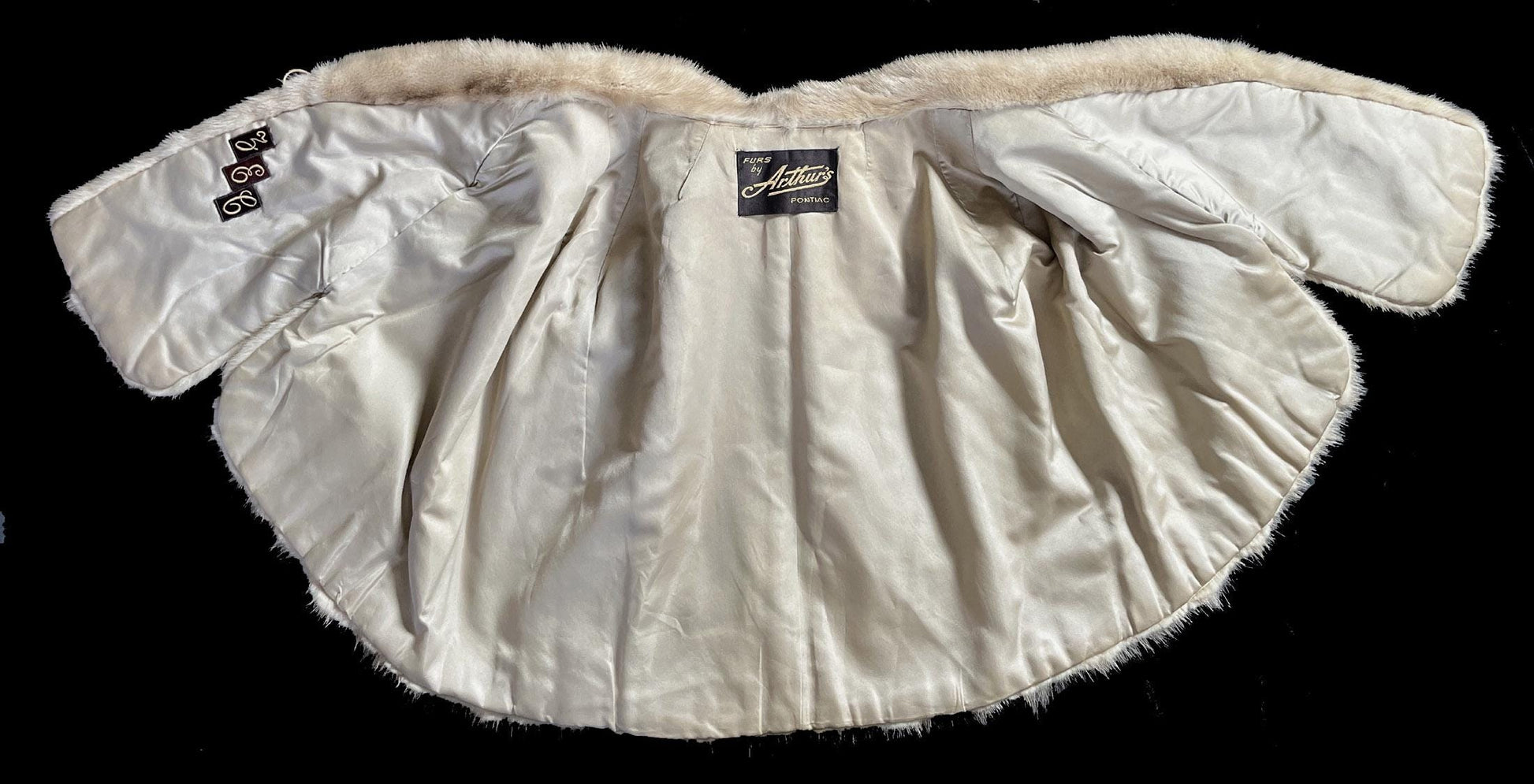 Beige MINK Fur Cape, Blonde Real Vintage Shawl, Retro Bridal Jacket, Winter Wedding Stole, Bridesmaid Coat, Mother of the Bride