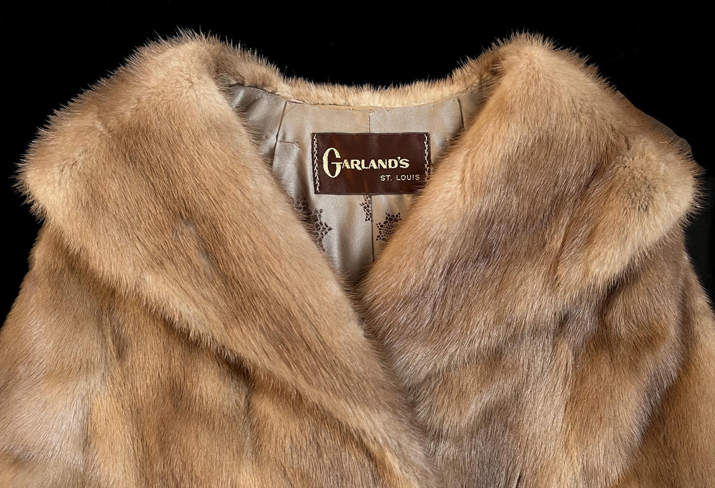 Brown MINK Fur Cape, Autumn Haze Real Vintage Shawl, Pastel Bridal Jacket, Winter Wedding Stole, Bridesmaid Coat, Mother of the Bride Gift