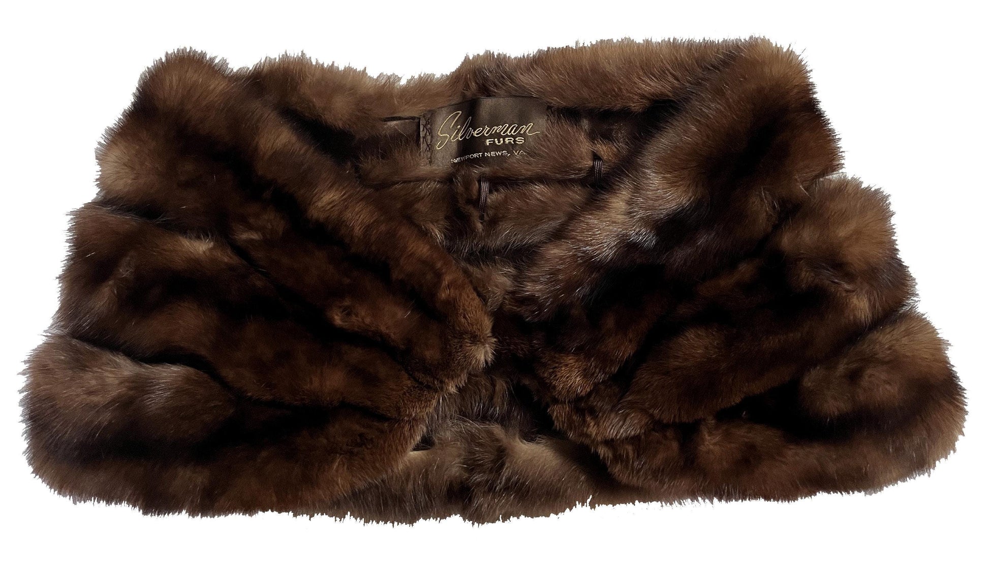 SABLE Fur Cape, Winter Wedding Stole, Russian Barguzin Real Vintage Fur Shawl, Mother of the Bride Gift, Mink Bridal Jacket Shawl, Small XS