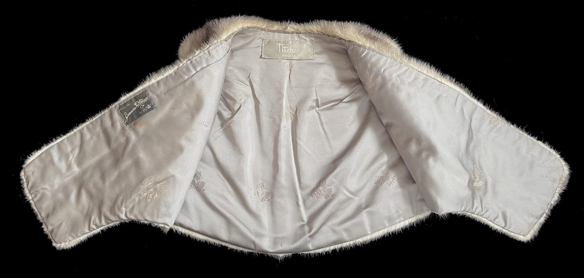 Taupe MINK Fur Stole, Brown Rustic Shawl, Real Vintage Bridal Cape, Gray Winter Wedding Coat, Bridesmaid Jacket Gift, Great Gatsby, Small