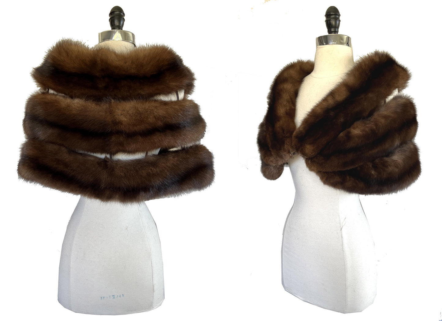 SABLE Fur Cape, Winter Wedding Stole, Russian Barguzin Real Vintage Fur Shawl, Mother of the Bride Gift, Mink Bridal Jacket Shawl, Small XS