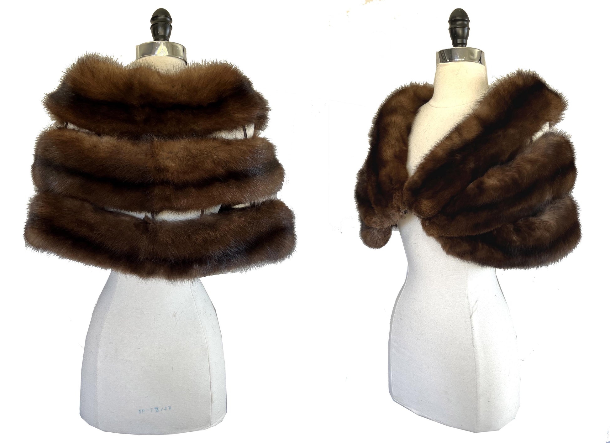 SABLE Fur Cape, Winter Wedding Stole, Russian Barguzin Real Vintage Fur Shawl, Mother of the Bride Gift, Mink Bridal Jacket Shawl, Small XS
