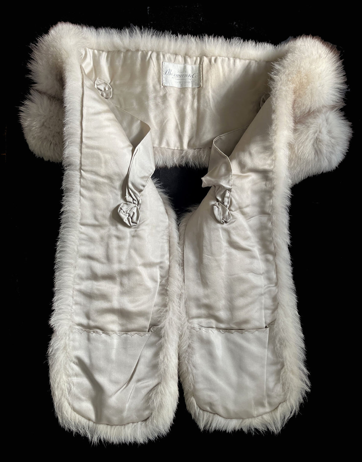 Long Norwegian Fox Fur Stole Fling