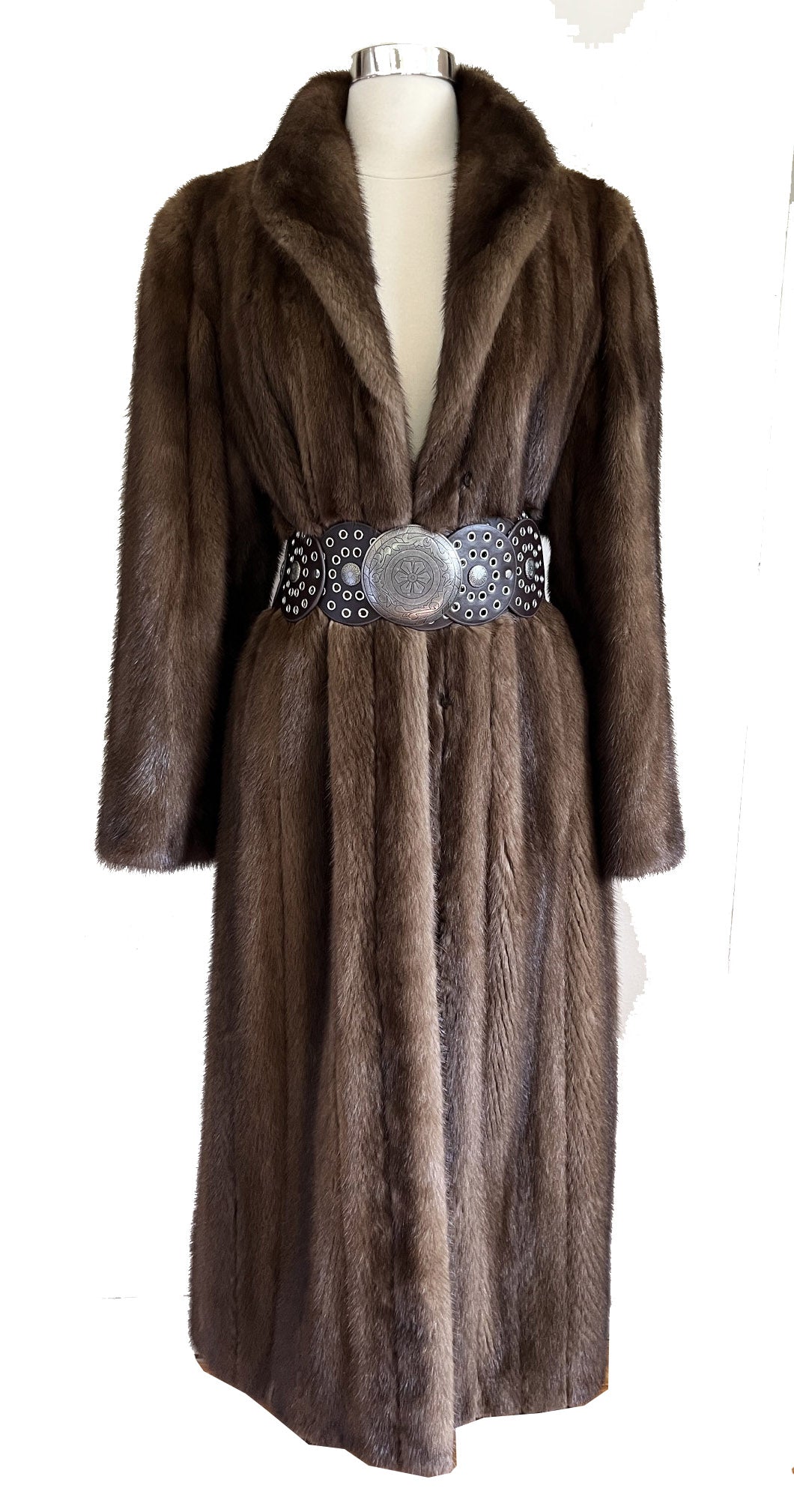 Lunaraine Ranch Mink Brown Fur Coat