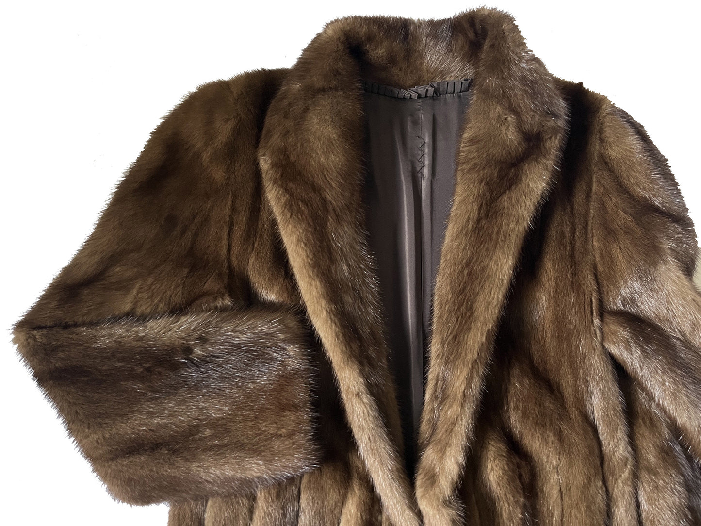 Lunaraine Ranch Mink Brown Fur Coat