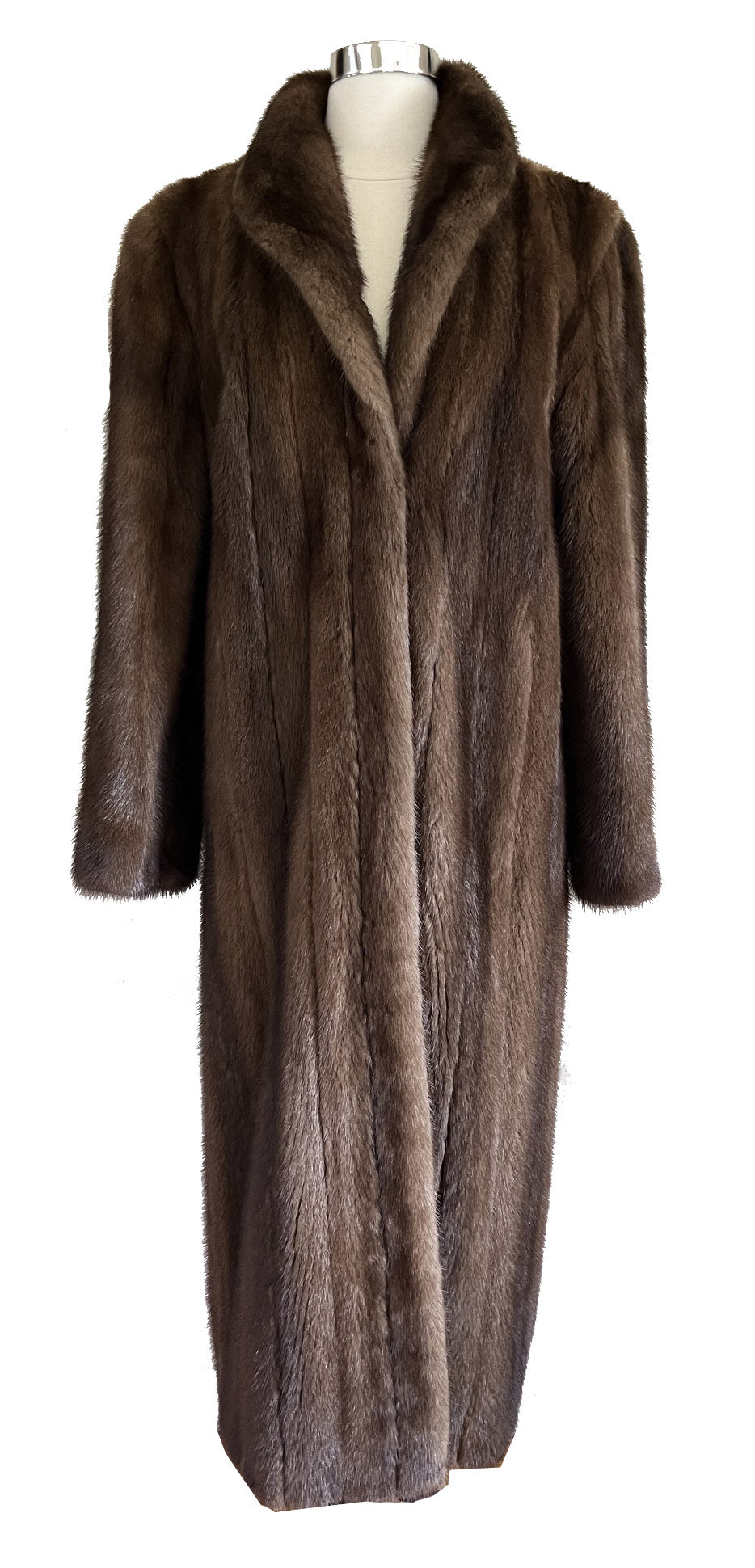 Lunaraine Ranch Mink Brown Fur Coat