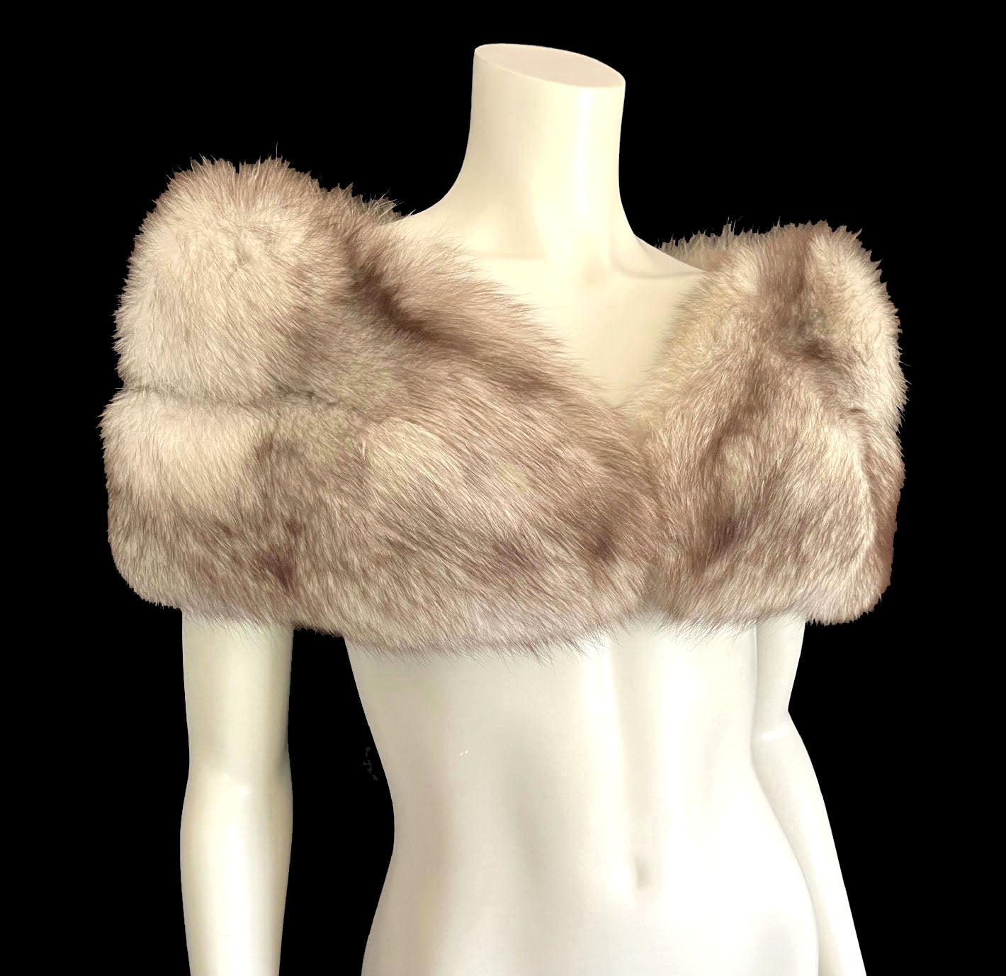 Norwegian Fox Fur Stole Wrap