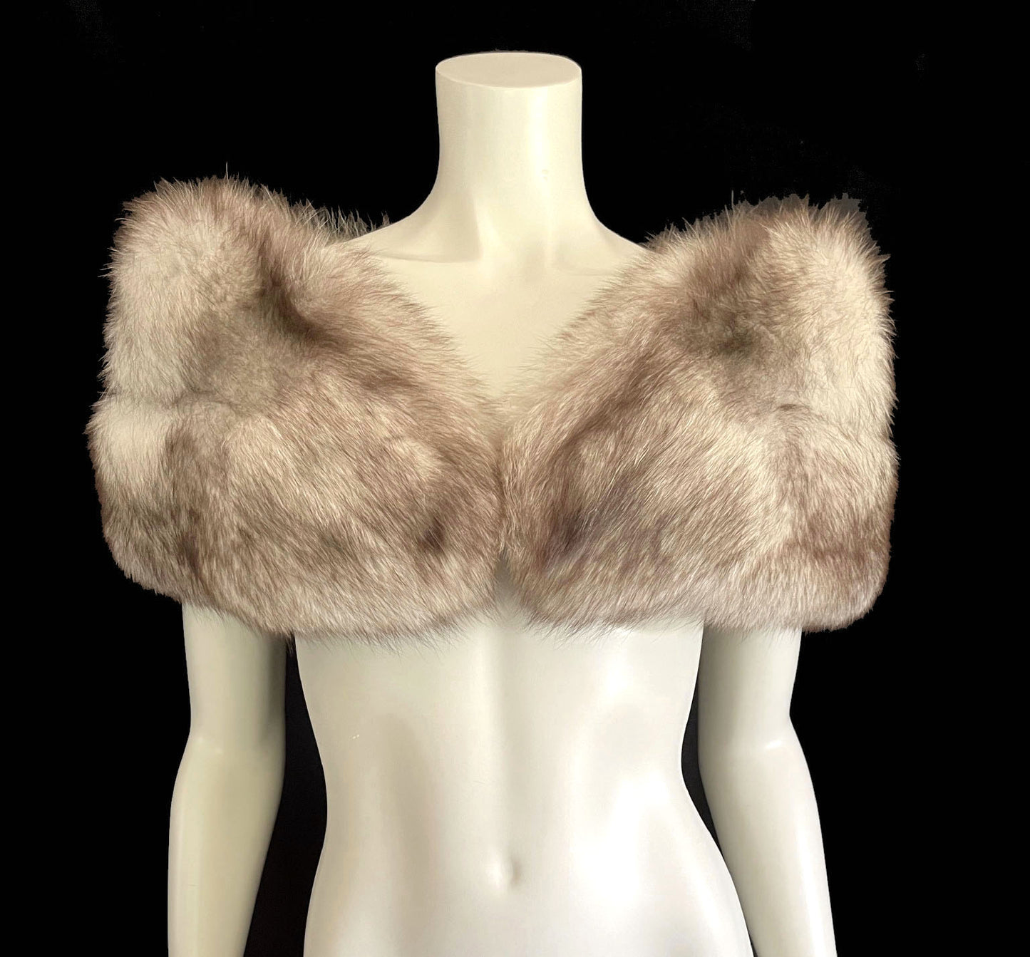 Norwegian Fox Fur Stole Wrap