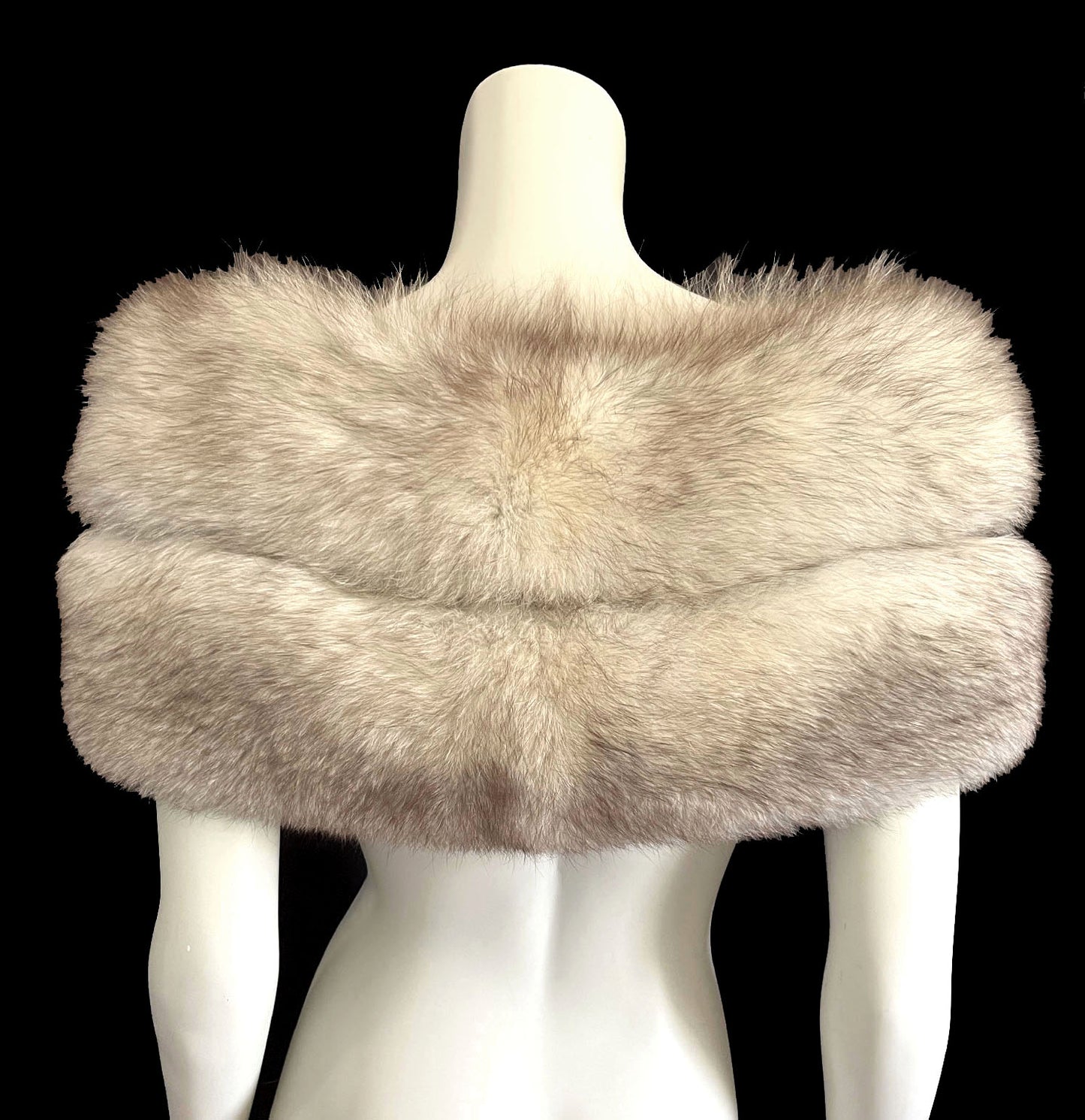 Norwegian Fox Fur Stole Wrap