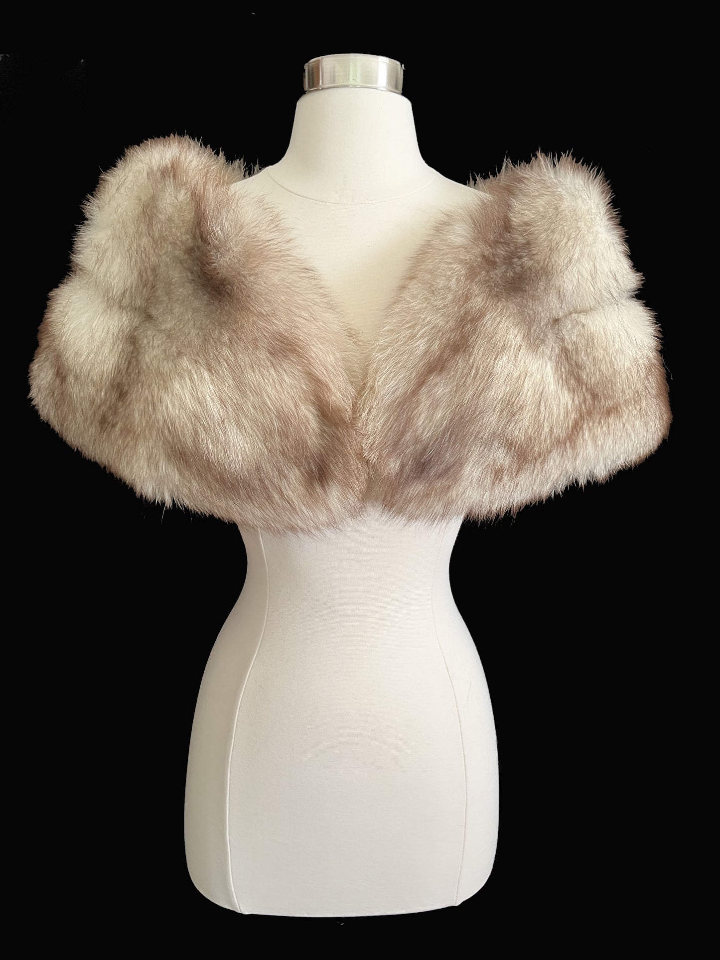 Norwegian Fox Fur Stole Wrap