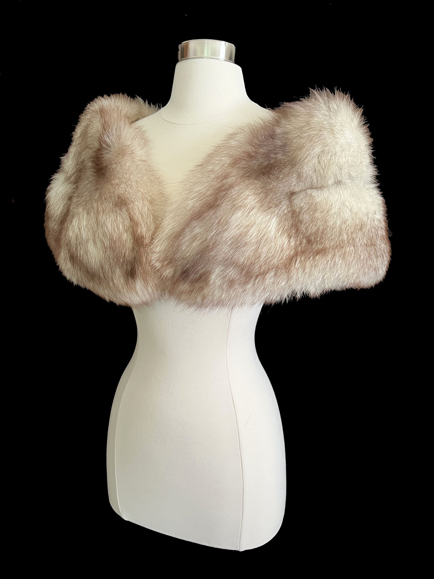 Norwegian Fox Fur Stole Wrap