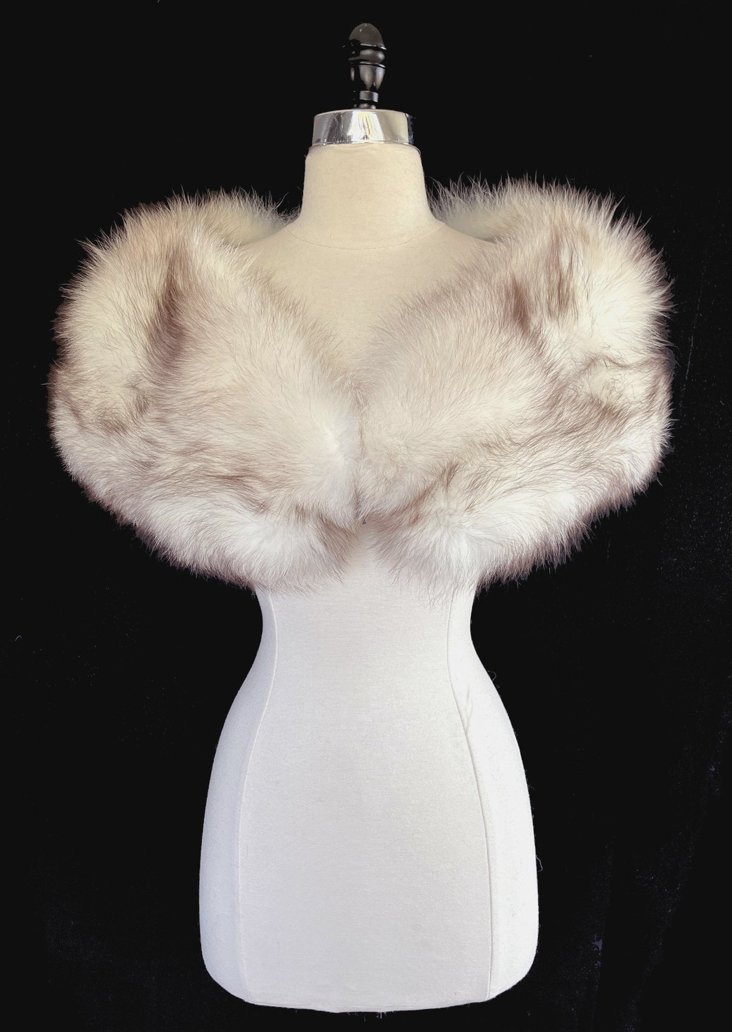 Norwegian Fox Fur Stole, New old stock