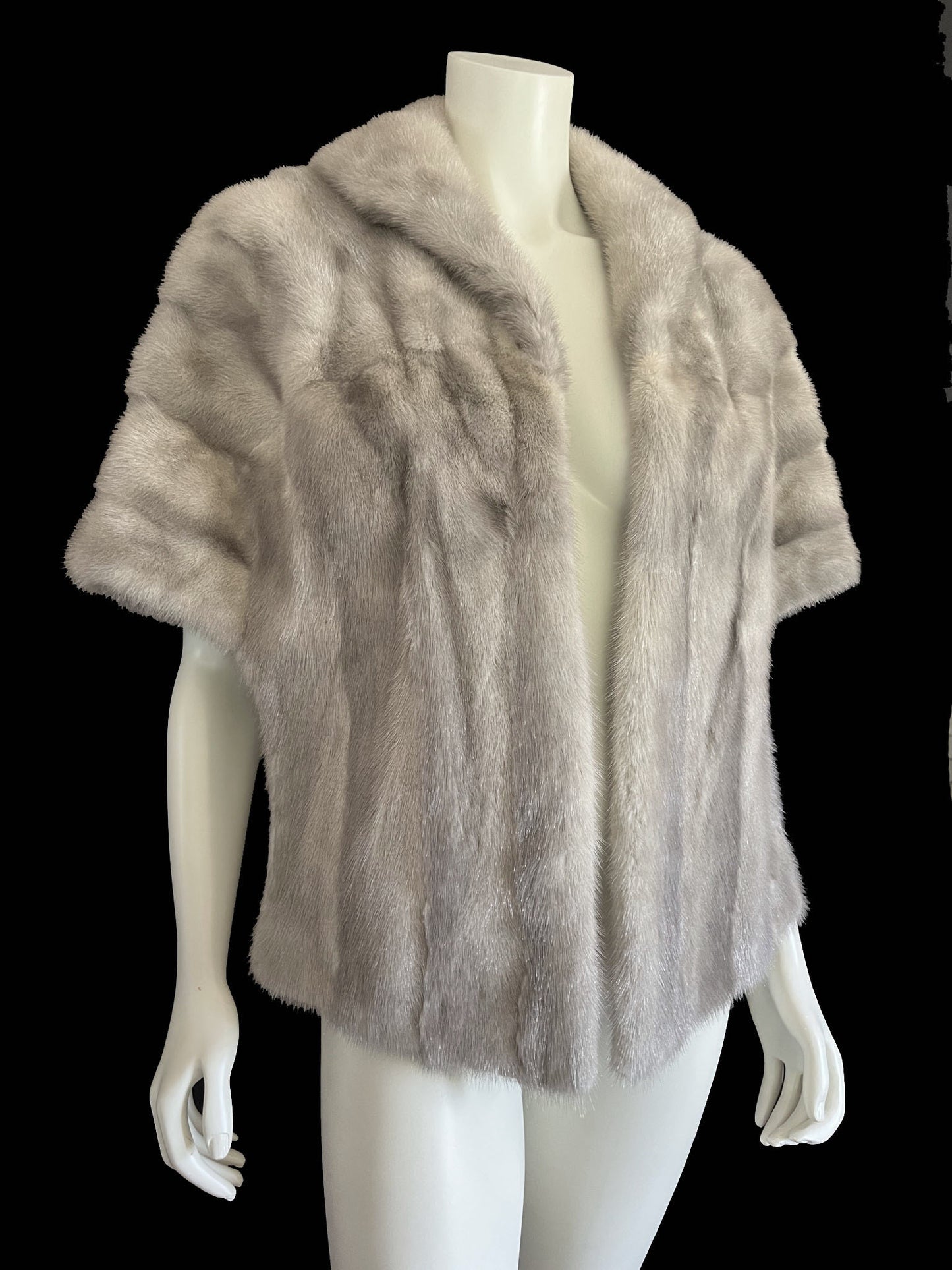 Sapphire Mink Fur Stole