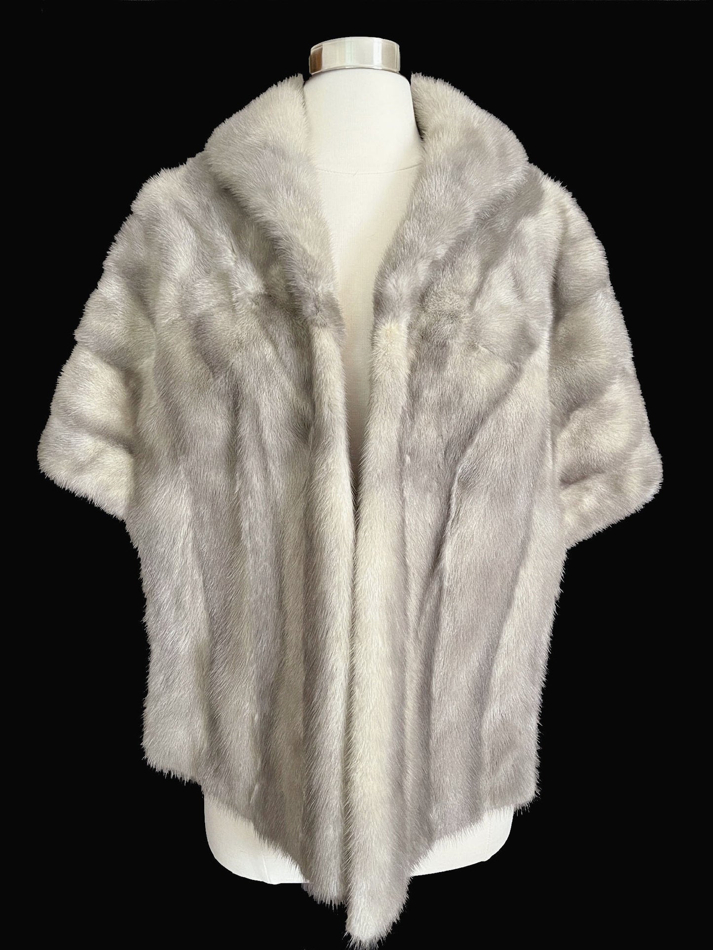 Sapphire Mink Fur Stole