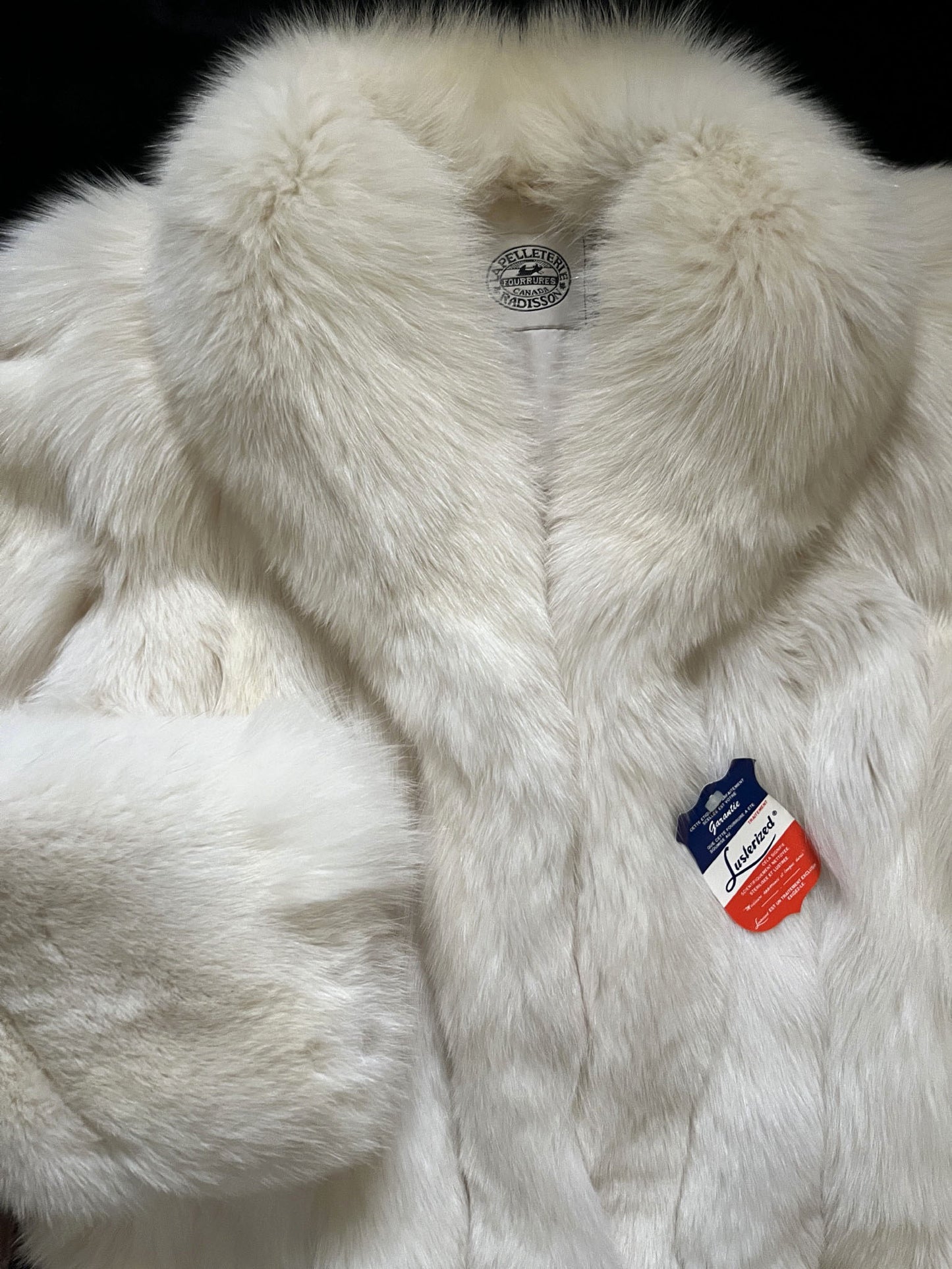 SAGA Arctic Fox Fur Coat