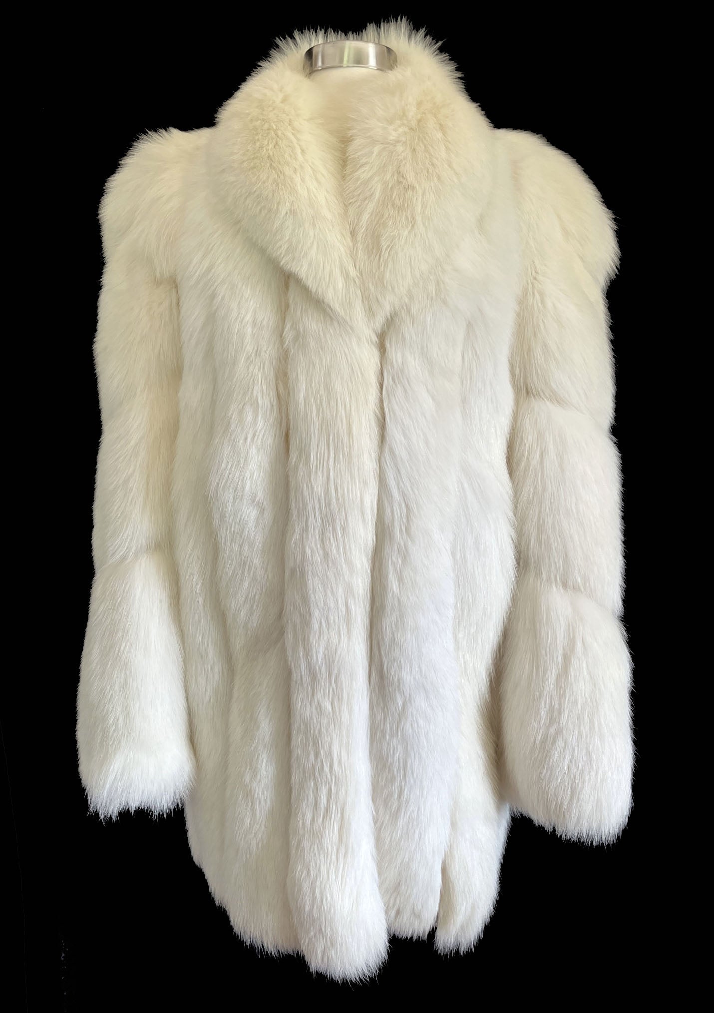 SAGA Arctic Fox Fur Coat