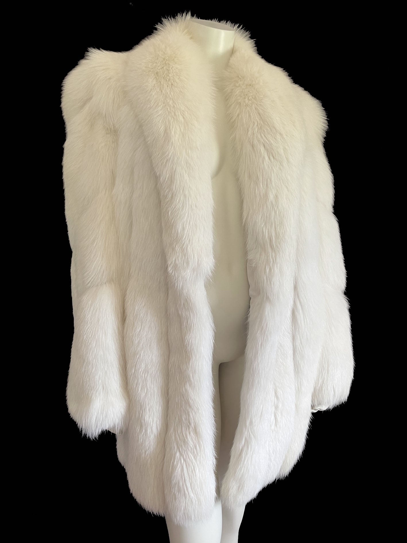 SAGA Arctic Fox Fur Coat