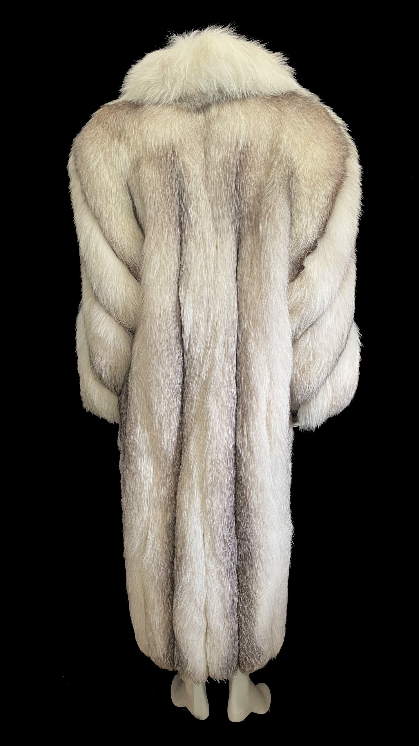 Shadow Golden Island Full-Length Fox Fur Coat