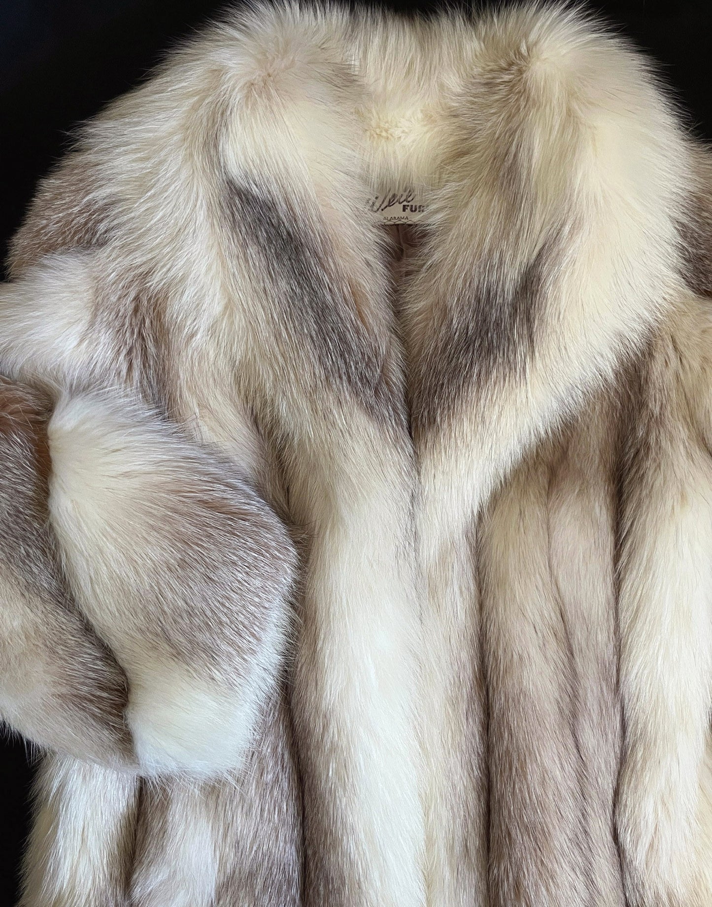 Shadow Golden Island Full-Length Fox Fur Coat