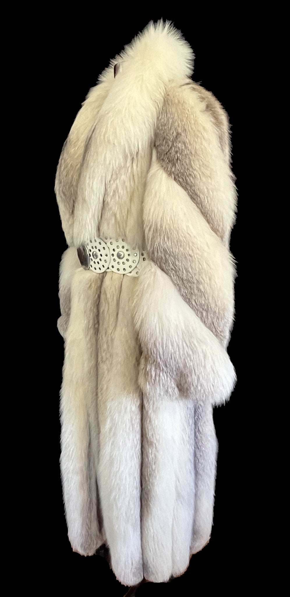 Shadow Golden Island Full-Length Fox Fur Coat