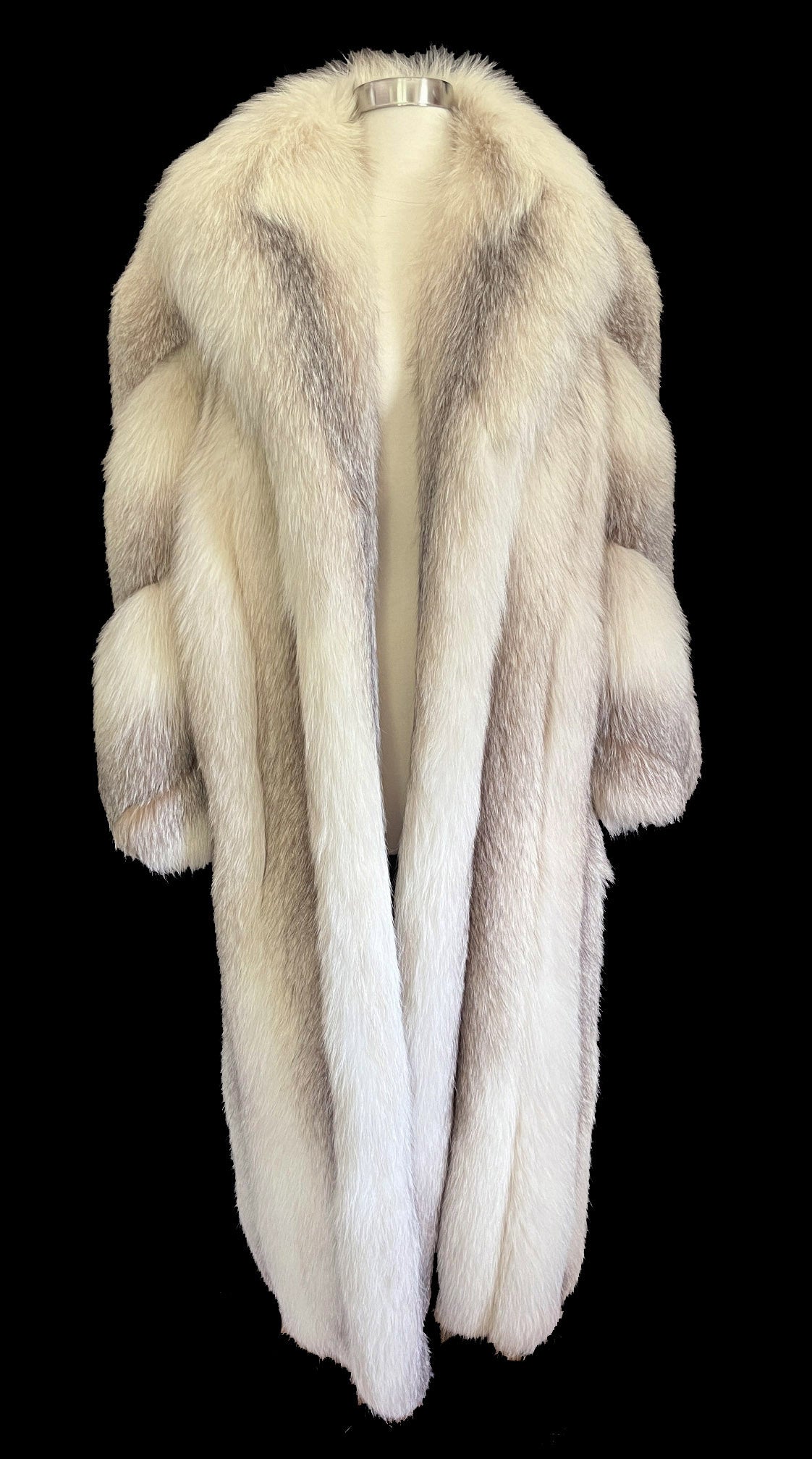 Shadow Golden Island Full-Length Fox Fur Coat