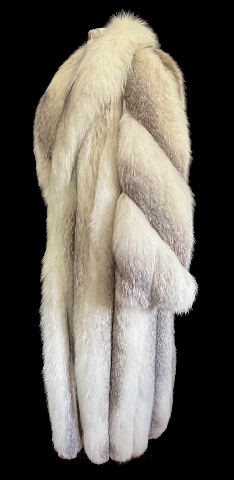 Shadow Golden Island Full-Length Fox Fur Coat